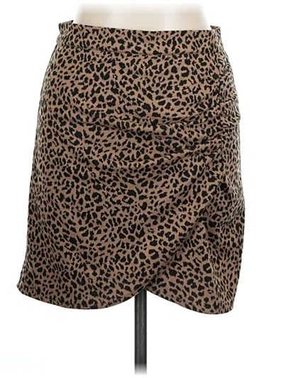 Pre-owned Altar'd State Casual Skirt In Brown