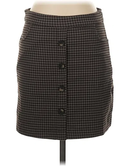 Pre-owned Altar'd State Casual Skirt In Brown