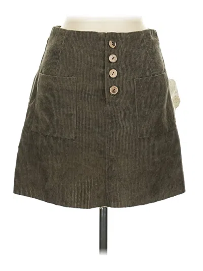 Altar'd State Casual Skirt In Brown
