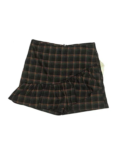 Altar'd State Casual Skirt In Brown