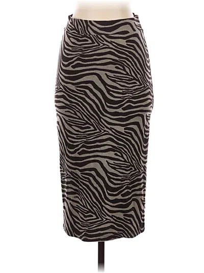 Pre-owned Altar'd State Casual Skirt In Brown