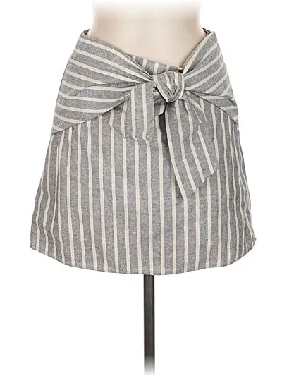 Pre-owned Altar'd State Casual Skirt In Gray