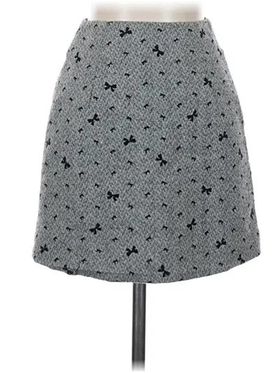 Pre-owned Altar'd State Casual Skirt In Gray