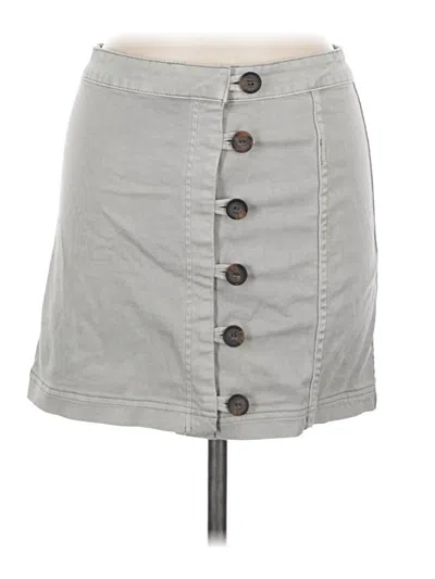Pre-owned Altar'd State Casual Skirt In Gray