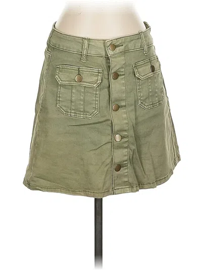 Pre-owned Altar'd State Casual Skirt In Green