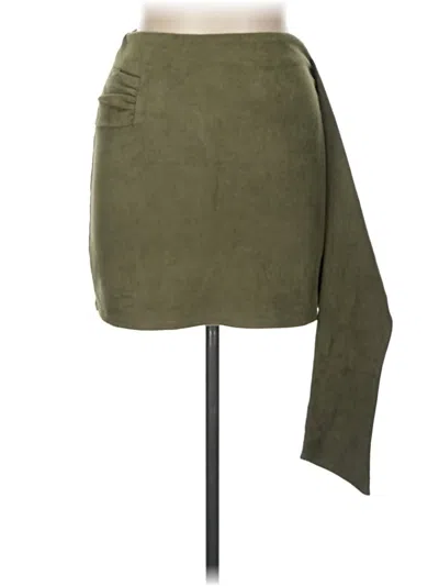 Pre-owned Altar'd State Casual Skirt In Green
