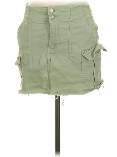 Pre-owned Altar'd State Casual Skirt In Green