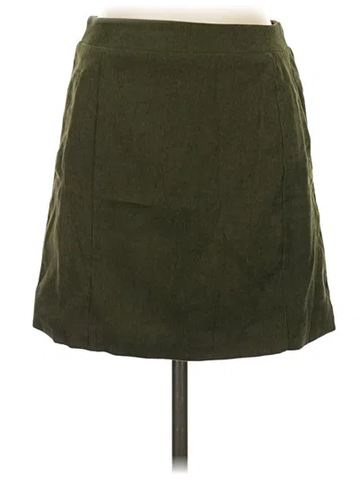Pre-owned Altar'd State Casual Skirt In Green