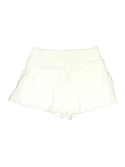 Pre-owned Altar'd State Casual Skirt In Ivory