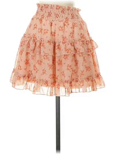 Pre-owned Altar'd State Casual Skirt In Orange