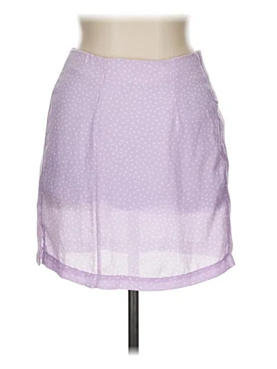 Pre-owned Altar'd State Casual Skirt In Purple
