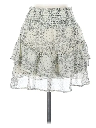 Pre-owned Altar'd State Casual Skirt In Silver