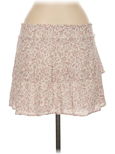 Pre-owned Altar'd State Casual Skirt In Tan