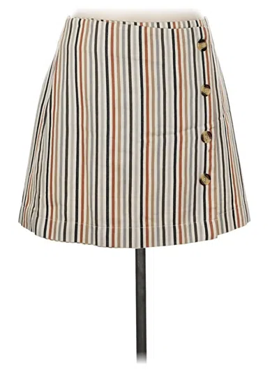 Pre-owned Altar'd State Casual Skirt In Tan