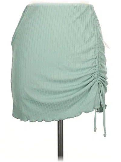 Altar'd State Casual Skirt In Teal