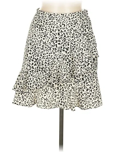 Pre-owned Altar'd State Casual Skirt In White