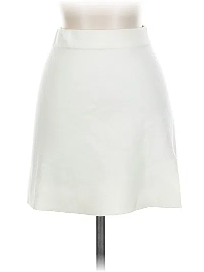 Pre-owned Altar'd State Casual Skirt In White