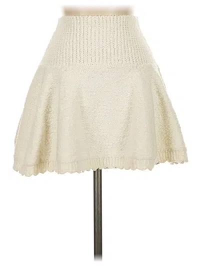 Altar'd State Casual Skirt In White