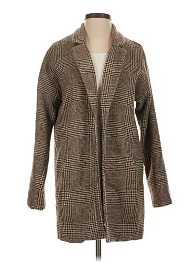 Pre-owned Altar'd State Coat In Brown