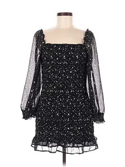 Pre-owned Altar'd State Cocktail Dress In Black