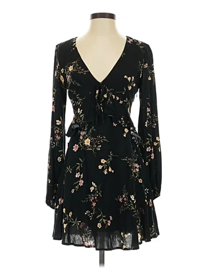 Pre-owned Altar'd State Cocktail Dress In Black