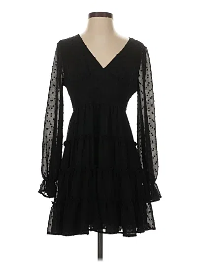 Pre-owned Altar'd State Cocktail Dress In Black