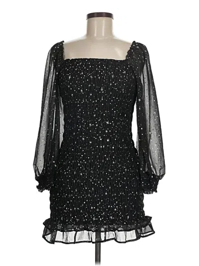Pre-owned Altar'd State Cocktail Dress In Black
