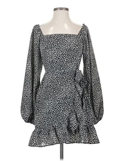 Pre-owned Altar'd State Cocktail Dress In Black