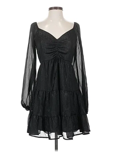 Pre-owned Altar'd State Cocktail Dress In Black