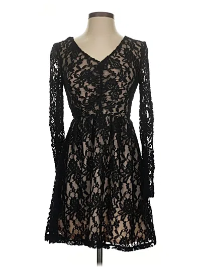 Pre-owned Altar'd State Cocktail Dress In Black