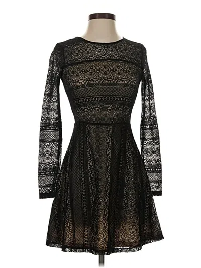 Pre-owned Altar'd State Cocktail Dress In Black
