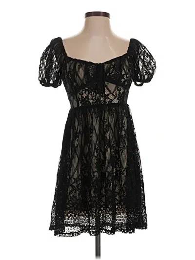 Pre-owned Altar'd State Cocktail Dress In Black