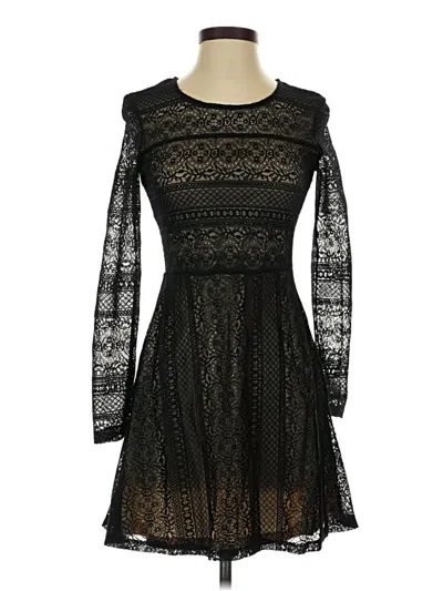 Pre-owned Altar'd State Cocktail Dress In Black