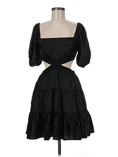 Pre-owned Altar'd State Cocktail Dress In Black
