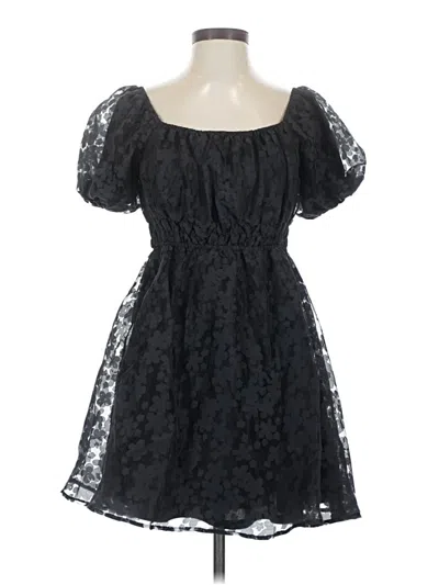 Pre-owned Altar'd State Cocktail Dress In Black