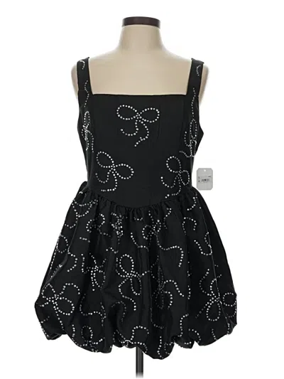 Pre-owned Altar'd State Cocktail Dress In Black