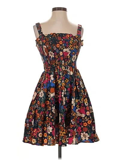 Pre-owned Altar'd State Cocktail Dress In Black