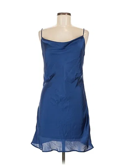 Pre-owned Altar'd State Cocktail Dress In Blue
