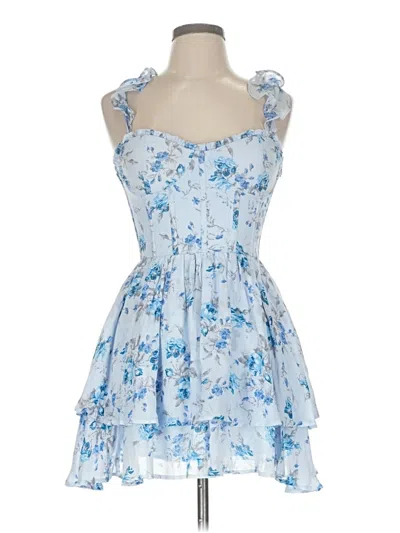 Pre-owned Altar'd State Cocktail Dress In Blue
