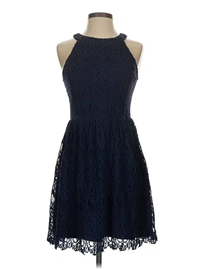 Pre-owned Altar'd State Cocktail Dress In Blue