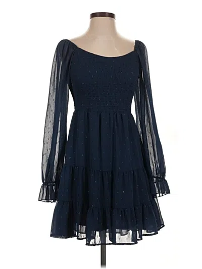 Pre-owned Altar'd State Cocktail Dress In Blue