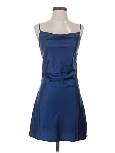 Pre-owned Altar'd State Cocktail Dress In Blue