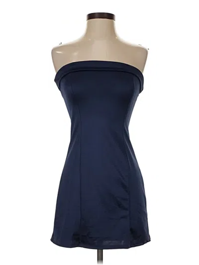 Pre-owned Altar'd State Cocktail Dress In Blue