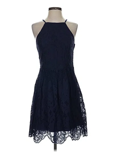Pre-owned Altar'd State Cocktail Dress In Blue