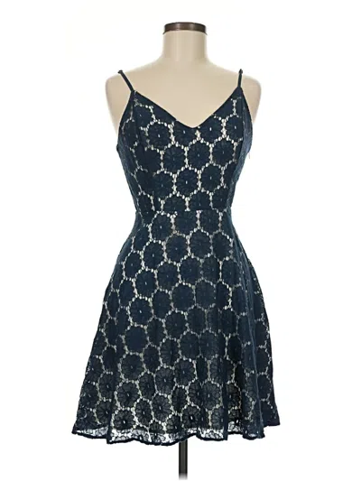 Pre-owned Altar'd State Cocktail Dress In Blue