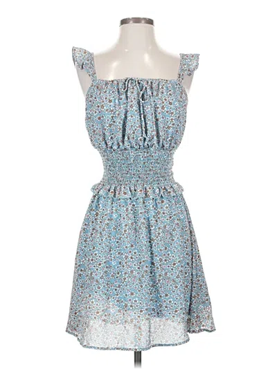 Pre-owned Altar'd State Cocktail Dress In Blue