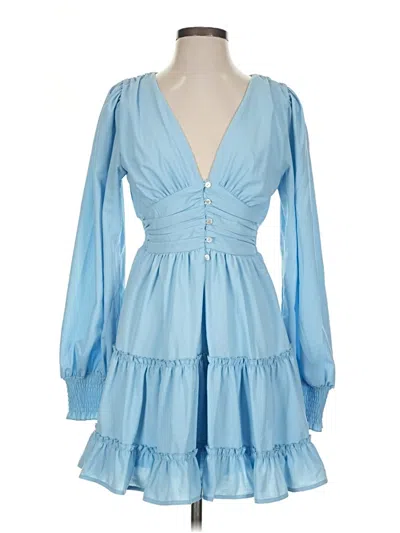 Pre-owned Altar'd State Cocktail Dress In Blue