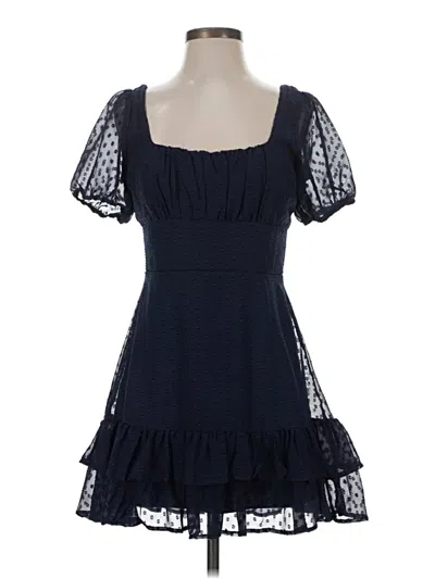 Pre-owned Altar'd State Cocktail Dress In Blue