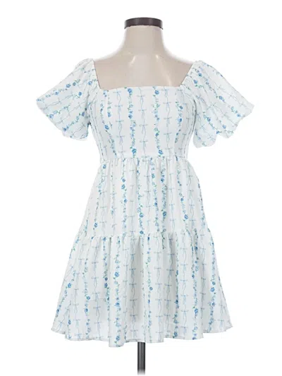 Pre-owned Altar'd State Cocktail Dress In Blue