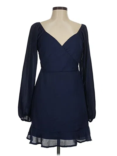 Pre-owned Altar'd State Cocktail Dress In Blue